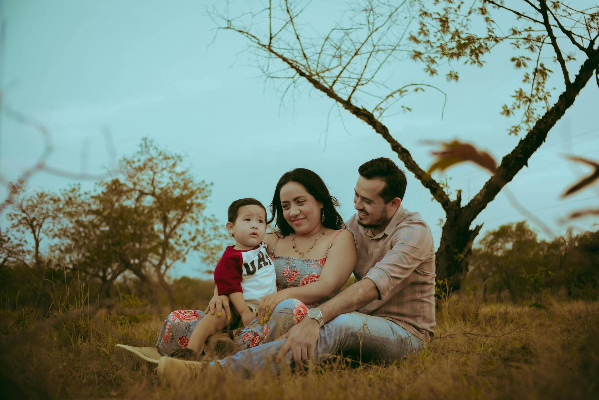 Familia disfrutando tiempo juntos